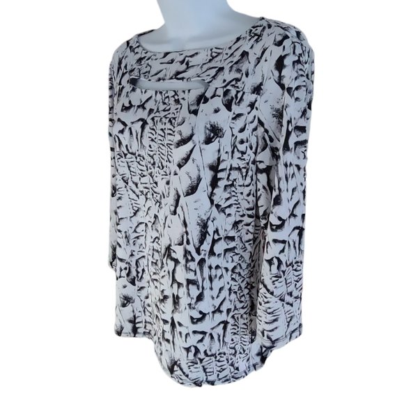 Carmen Marc Valvo Cut out Top Size M - Picture 2 of 7